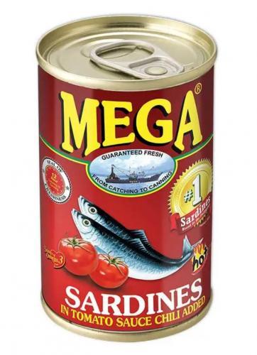 Mega 番茄酱沙丁鱼 155G