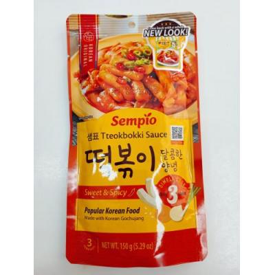 韩国Sempio牌 炒年糕料汁甜辣味 150克
