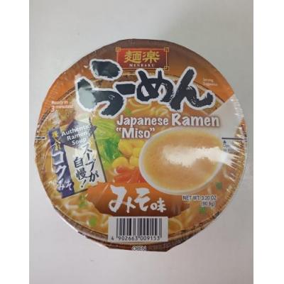 Menraku 日本味增拉面 90.9克
