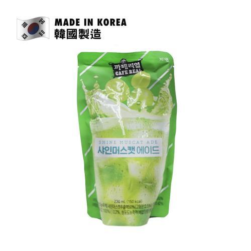 Jardin Cafe real 韩国葡萄饮料 230ml