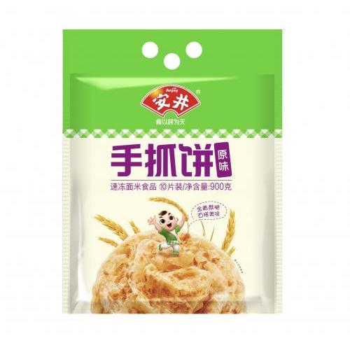 安井 手抓饼 原味 900克