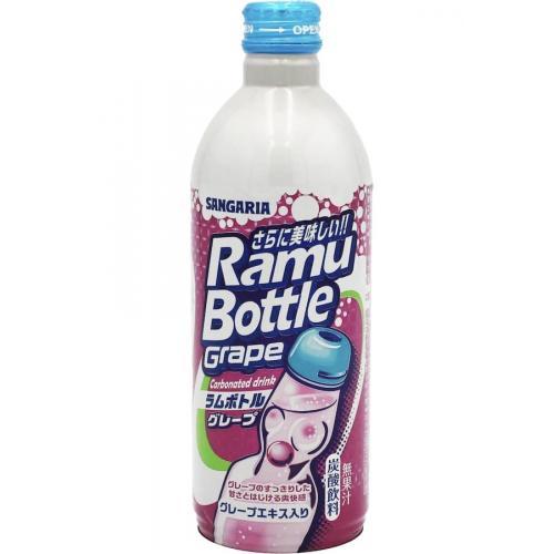 日本 铝罐汽水 葡萄味 500ML