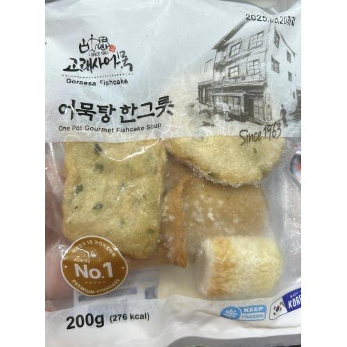 Goraesa fishcake 韩国鱼豆腐鱼丸混合 200克