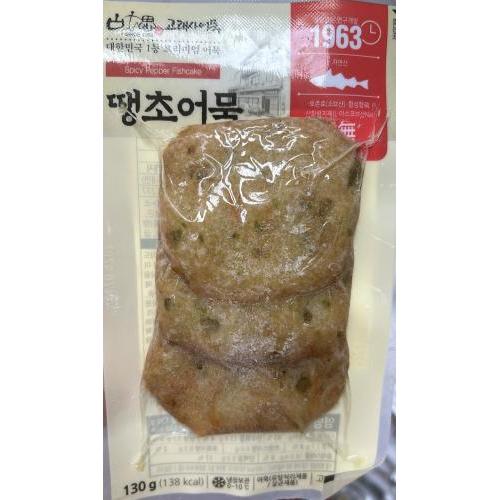 Goraesa fishcake 韩国辣味辣胡椒鱼排 130克