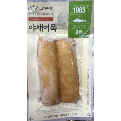 Goraesa fishcake 韩国蔬菜鱼排鱼豆腐 130克