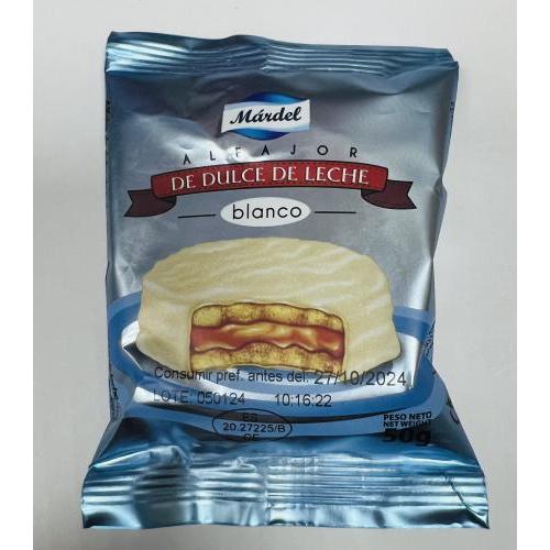 Mardel de dolce de leche blanco 50g