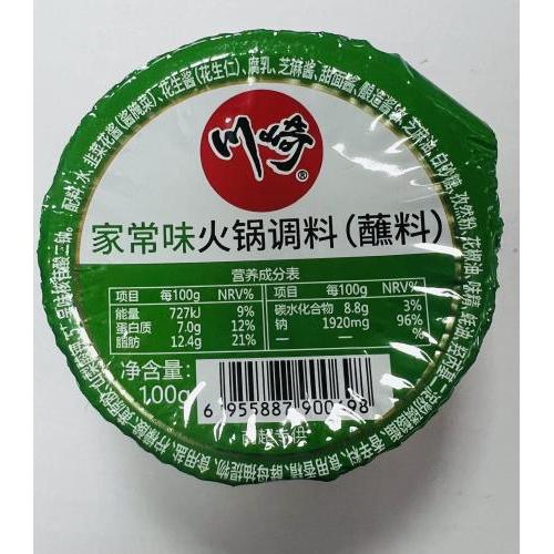 中国 川崎 家常味 火锅蘸酱 100G