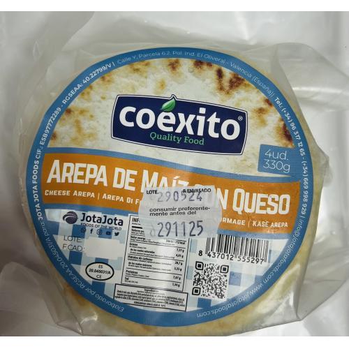 Coexito arepa de maiz con queso 330g