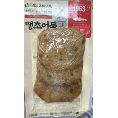 Goraesa fishcake 韩国辣味辣胡椒鱼排 130克