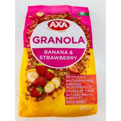 AXA 格兰诺拉麦片 草莓香蕉味 375克