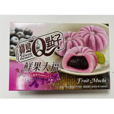 台湾 宝岛Q点子 蓝莓味麻薯 210G