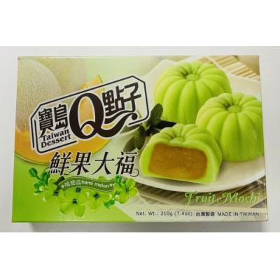台湾 宝岛Q点子 哈密瓜 麻薯麻糬 210G