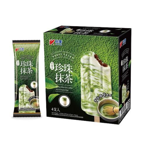 小美 珍珠抹茶冰激淋 75gx4根