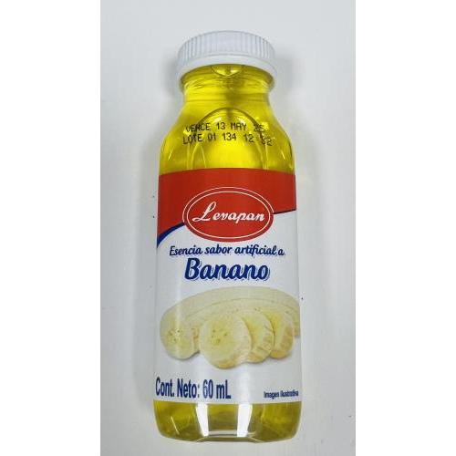 Levapan esencia sabor artificial a banano 60ml