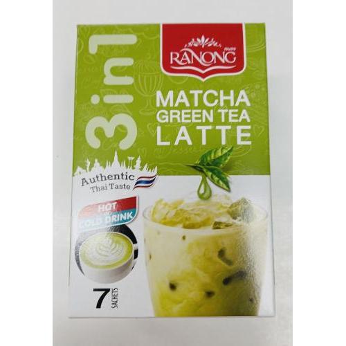 Ranong 泰国抹茶绿茶味饮品 三合一 210克