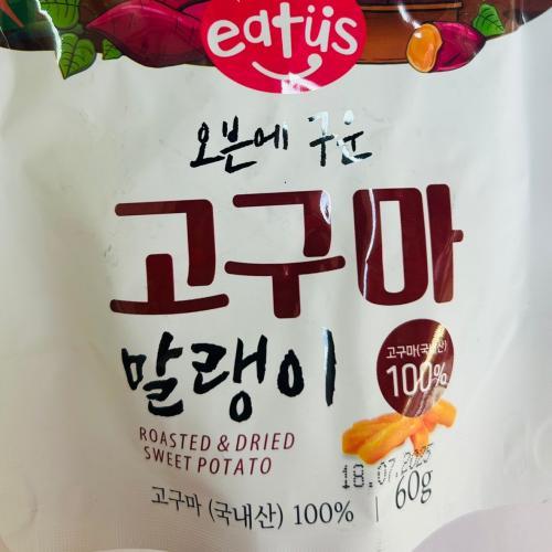 Eatus 韩国红薯干 地瓜干 60克