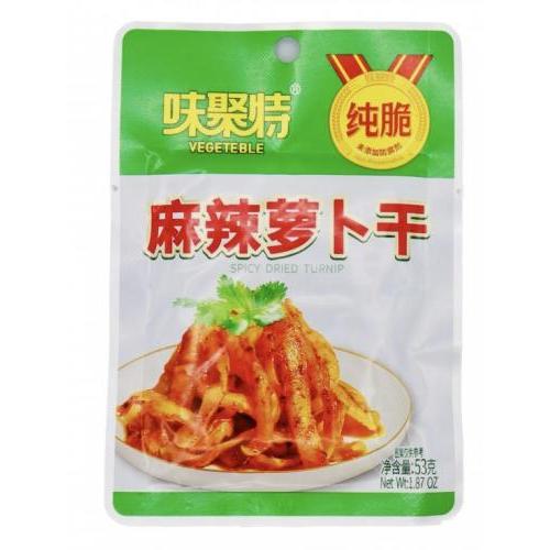 味聚特 麻辣萝卜干 53克