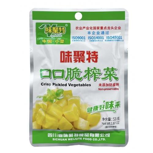 味聚特 口口脆榨菜 53克