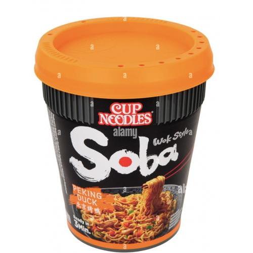 日本 NISSIN  北京烤鸭桶装面 90G