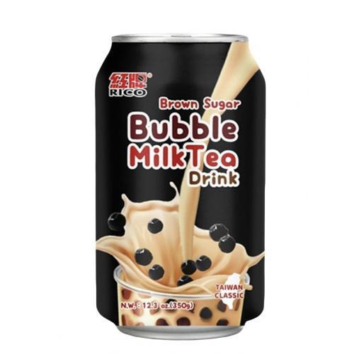 红牌台湾奶茶 红糖味 罐装 340毫升