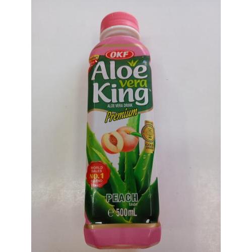 韩国 OKF 水蜜桃芦荟汁 500ml