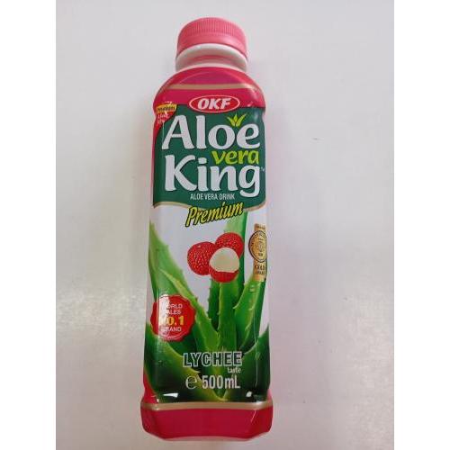 韩国 OKF 荔枝芦荟汁 500ml