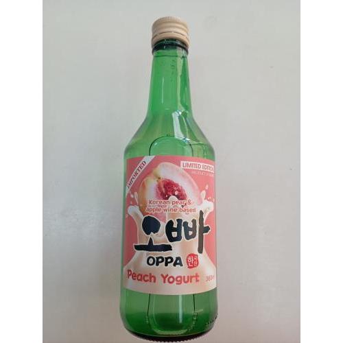 Oppa 韩国烧酒 水蜜桃酸奶味 360毫升