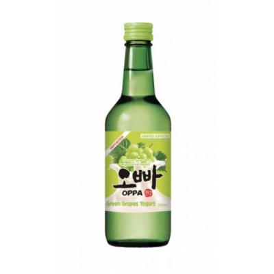 Oppa 韩国烧酒 青提酸奶味 360毫升