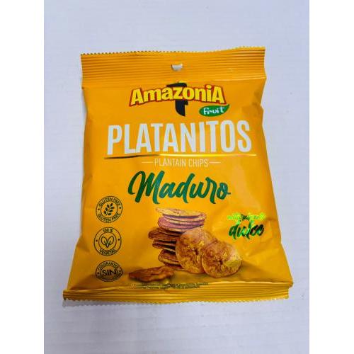Amazonia 芭蕉片 原味 甜 75g