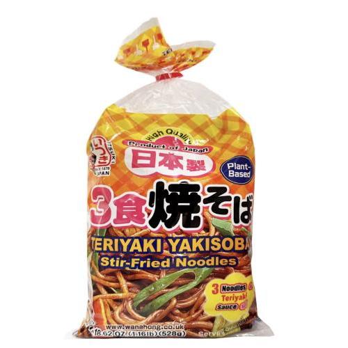 Itsuki 日本照烧味荞麦面 3份装 528克