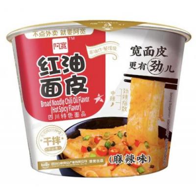 中国 阿宽 红油面皮 麻辣味 110G