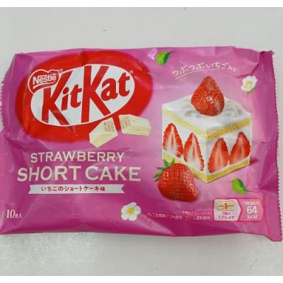 日本KitKat 草莓起酥蛋糕味 116G
