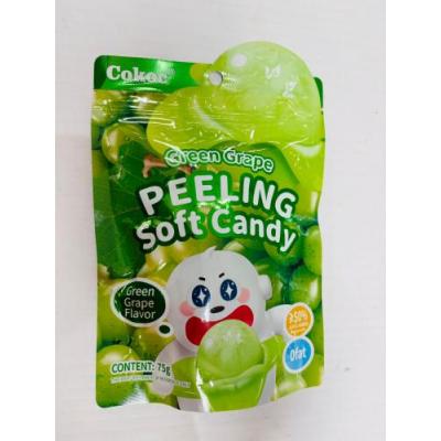 Cokoc牌 青提味可脱皮软糖 75克
