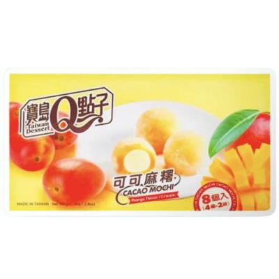 宝岛Q点子 芒果味 可可麻薯麻糬 80克