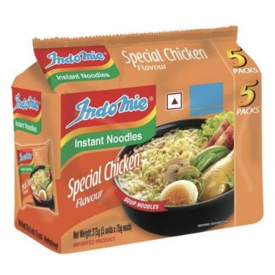 Indomie 营多面 特别鸡肉味方便面 五连包