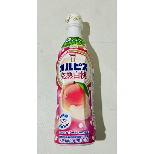 Asahi Calpis日本完熟白桃味浓缩汁 470毫升