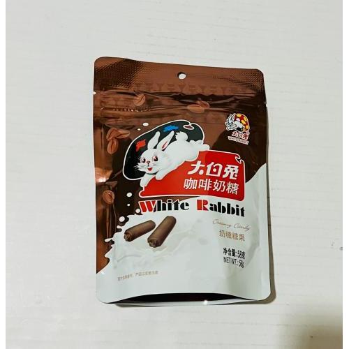 中国 大白兔奶糖 咖啡味 58克