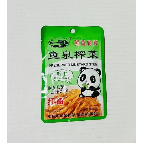 鱼泉榨菜 60克