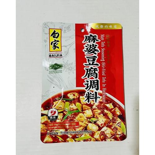 白家 麻婆豆腐调料 100克