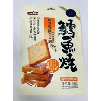 盐津铺子 鳕鱼烧 豚骨照烧味 118克
