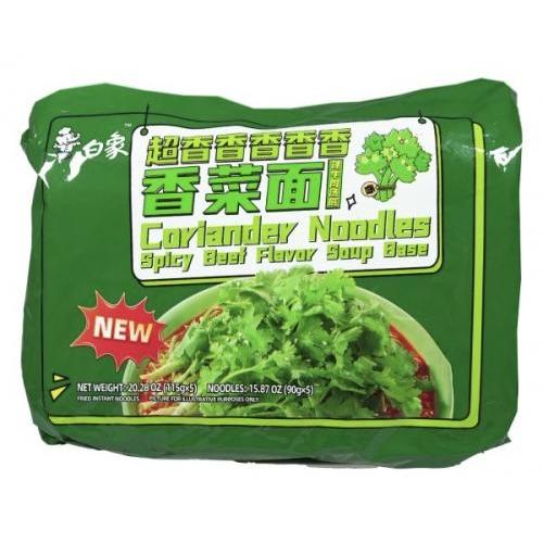 白象 香菜味方便面 90克X5包