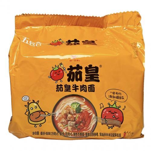 统一茄皇 茄皇牛肉面 统一茄皇 茄皇牛肉面 126克x5包