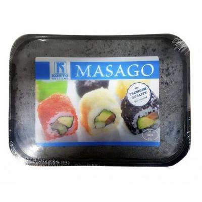 荷兰 SHIRAKIKU MASAGO 黑色鱼籽 500g