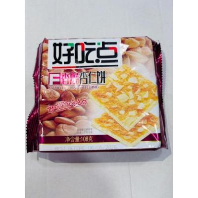 好吃点 香脆杏仁饼干 108克