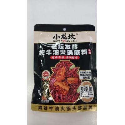 小龙坎 老坛发酵 纯牛油火锅底料 180克