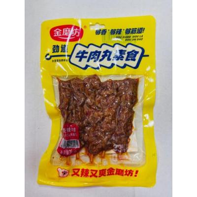 金磨坊 牛肉丸素食 辣味 80克