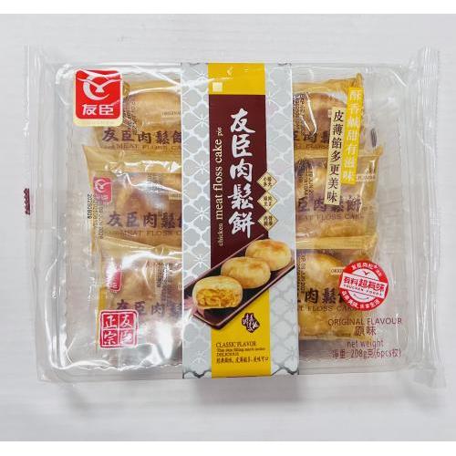 友臣肉松饼 208克