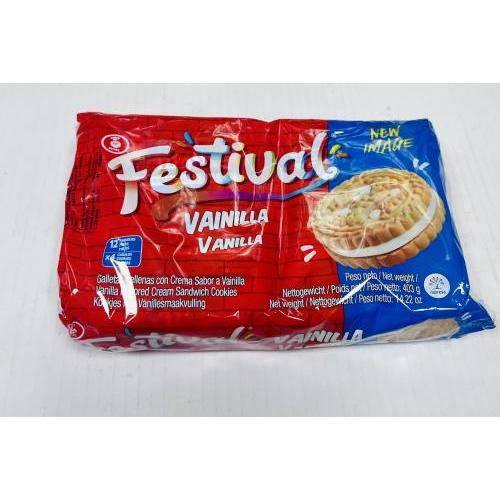 Festival vanilla flavor biscuits 403g
