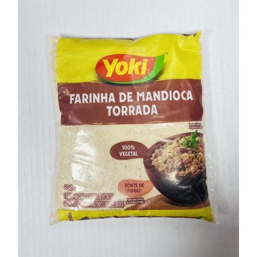 Yoki farinha de mandioca torrada gluten free 500g
