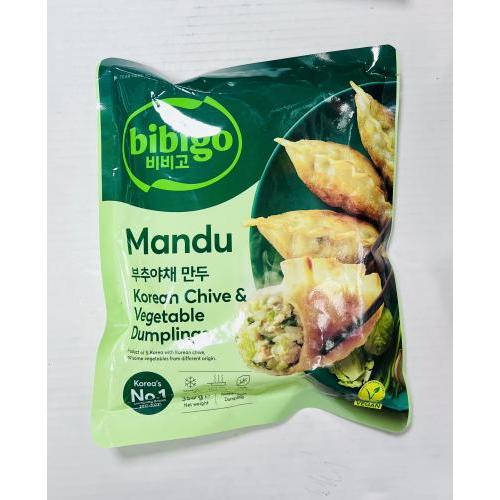 必品阁 韩国韭菜蔬菜饺子 350克